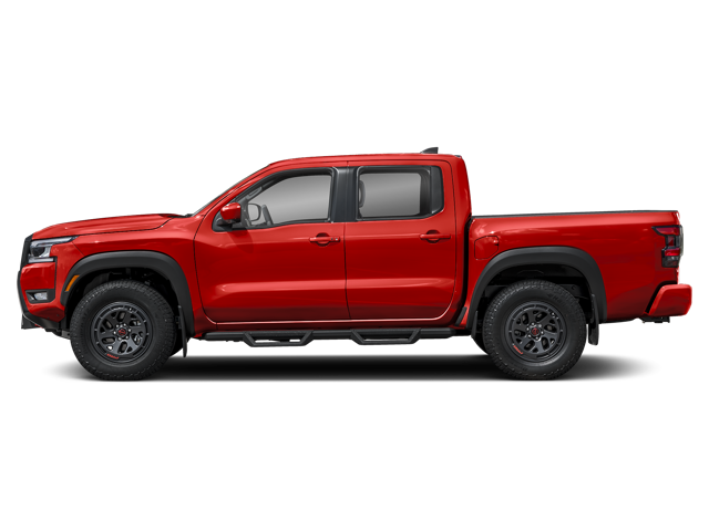 2025 Nissan Frontier red