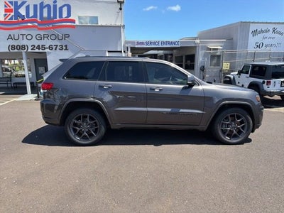 2021 Jeep Grand Cherokee 80th Anniversary