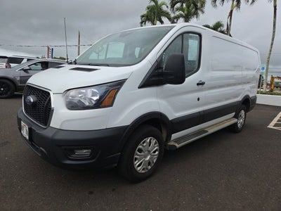 2023 Ford Transit Cargo Van T-250 130" Low Rf 9070 GVWR RWD