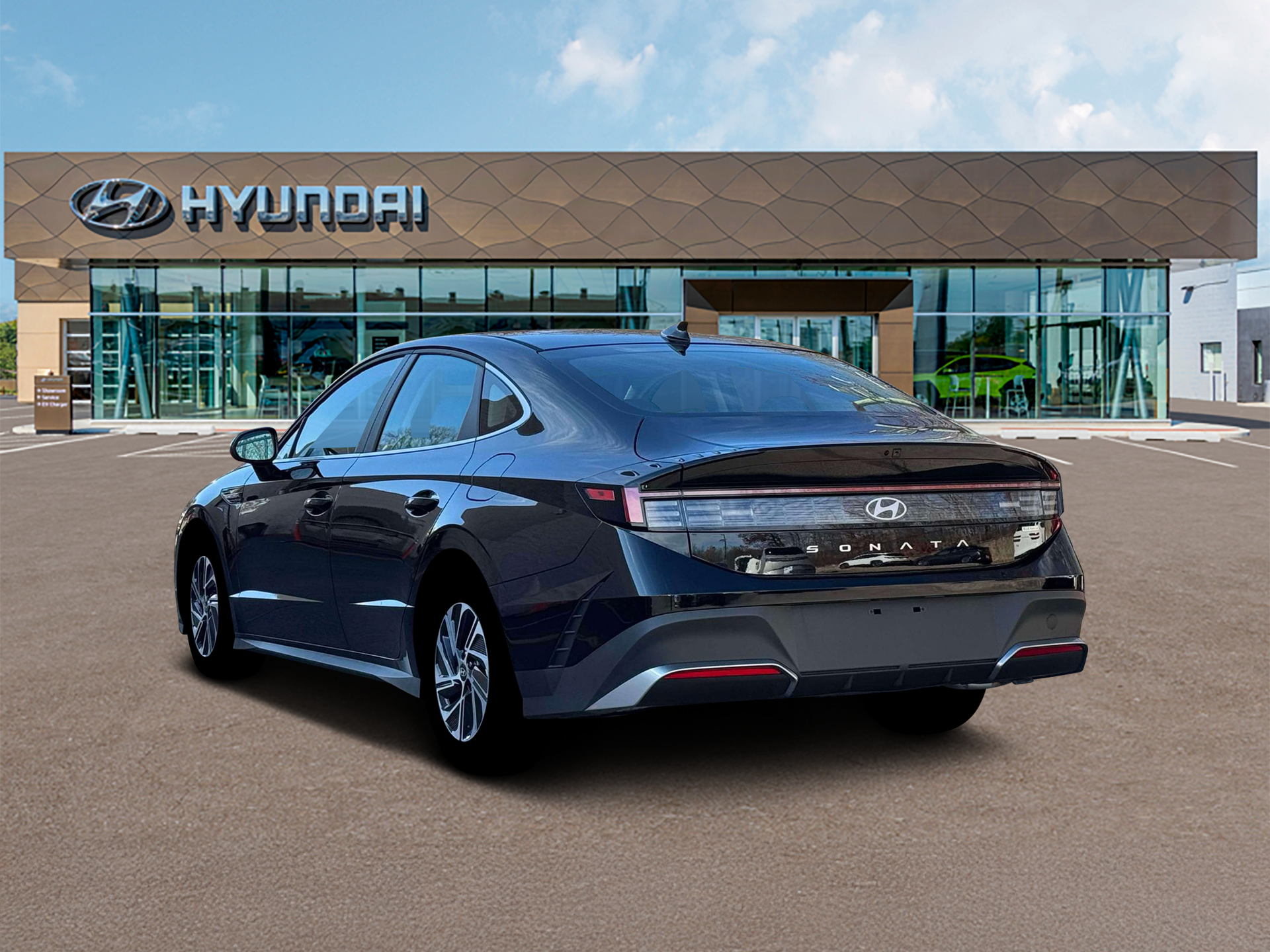 2026 Hyundai Sonata Hybrid Blue