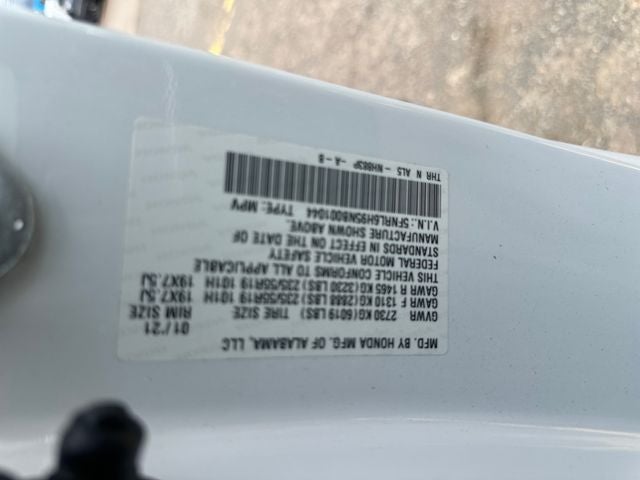 2022 Honda Odyssey Elite