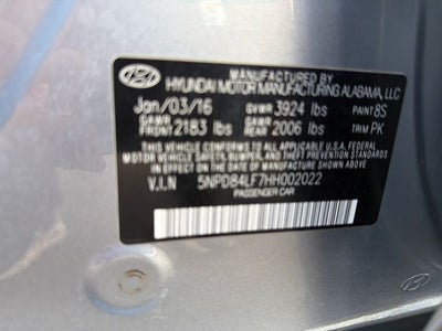 2017 Hyundai Elantra SE