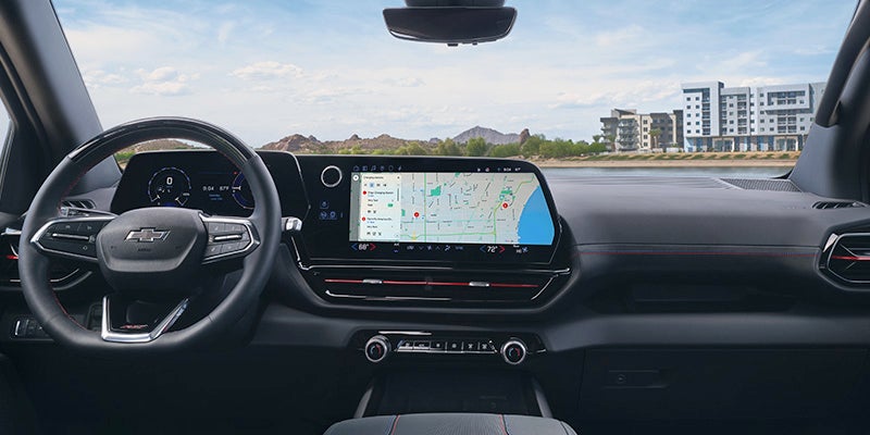 Dashboard of the all new Silverado EV